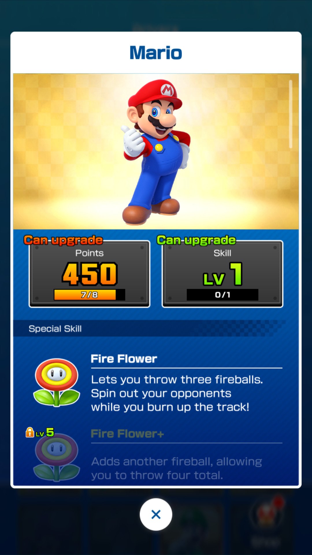 Mario — English stats